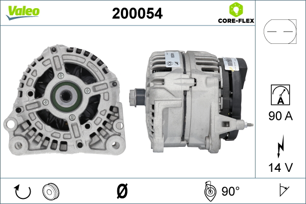 Valeo Alternator/Dynamo 200054