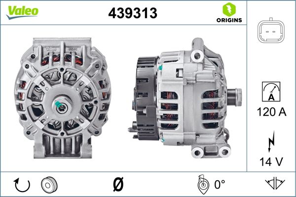 Valeo Alternator/Dynamo 439313
