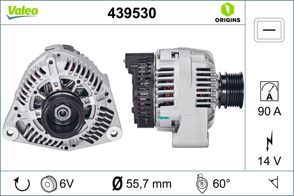 Valeo Alternator/Dynamo 439530