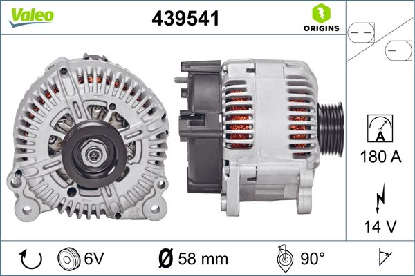 Valeo Alternator/Dynamo 439541