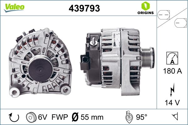 Valeo Alternator/Dynamo 439793