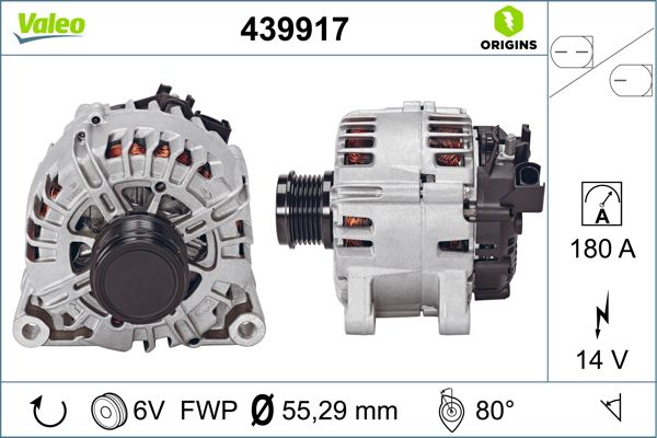 Valeo Alternator/Dynamo 439917