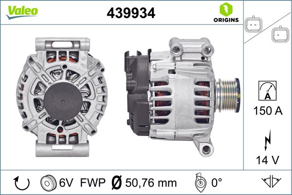 Valeo Alternator/Dynamo 439934