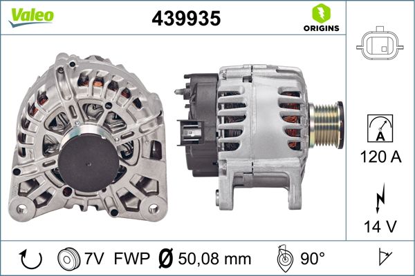 Valeo Alternator/Dynamo 439935