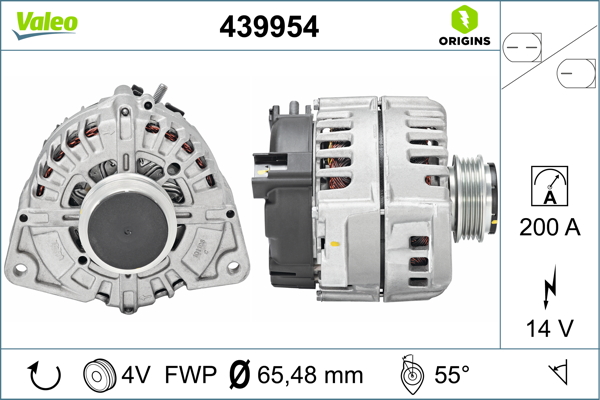 Valeo Alternator/Dynamo 439954