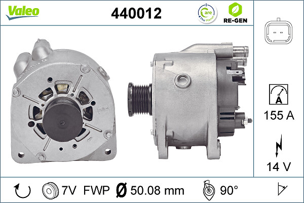 Valeo Alternator/Dynamo 440012