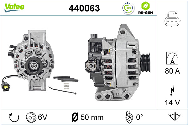 Valeo Alternator/Dynamo 440063