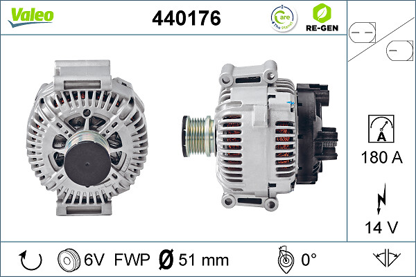 Valeo Alternator/Dynamo 440176