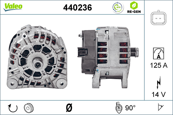 Valeo Alternator/Dynamo 440236