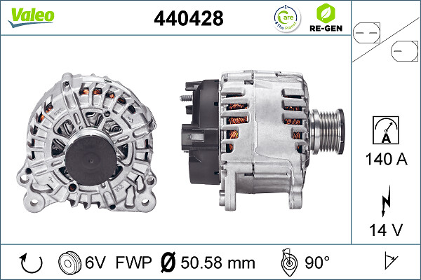 Valeo Alternator/Dynamo 440428