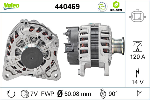 Valeo Alternator/Dynamo 440469