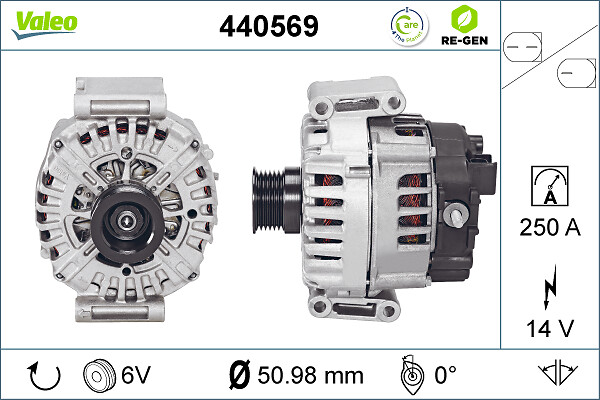 Valeo Alternator/Dynamo 440569