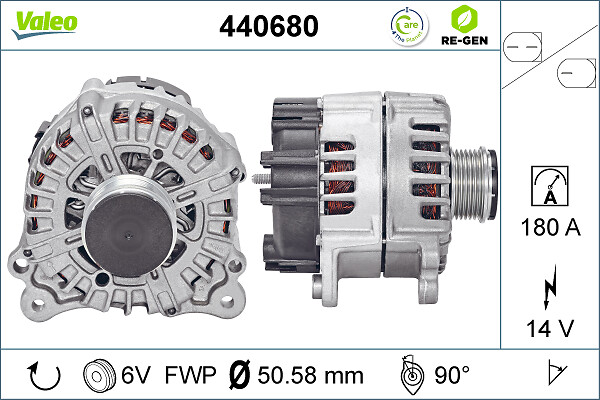 Valeo Alternator/Dynamo 440680