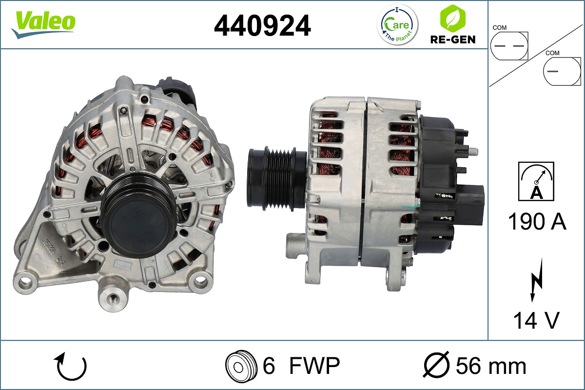 Valeo Alternator/Dynamo 440924