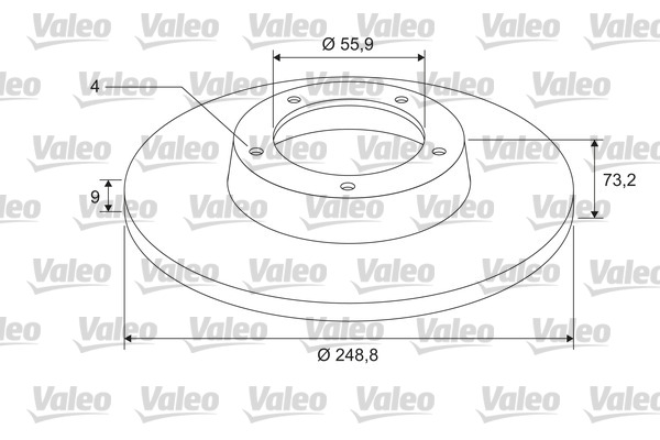 Valeo Remschijven 675412