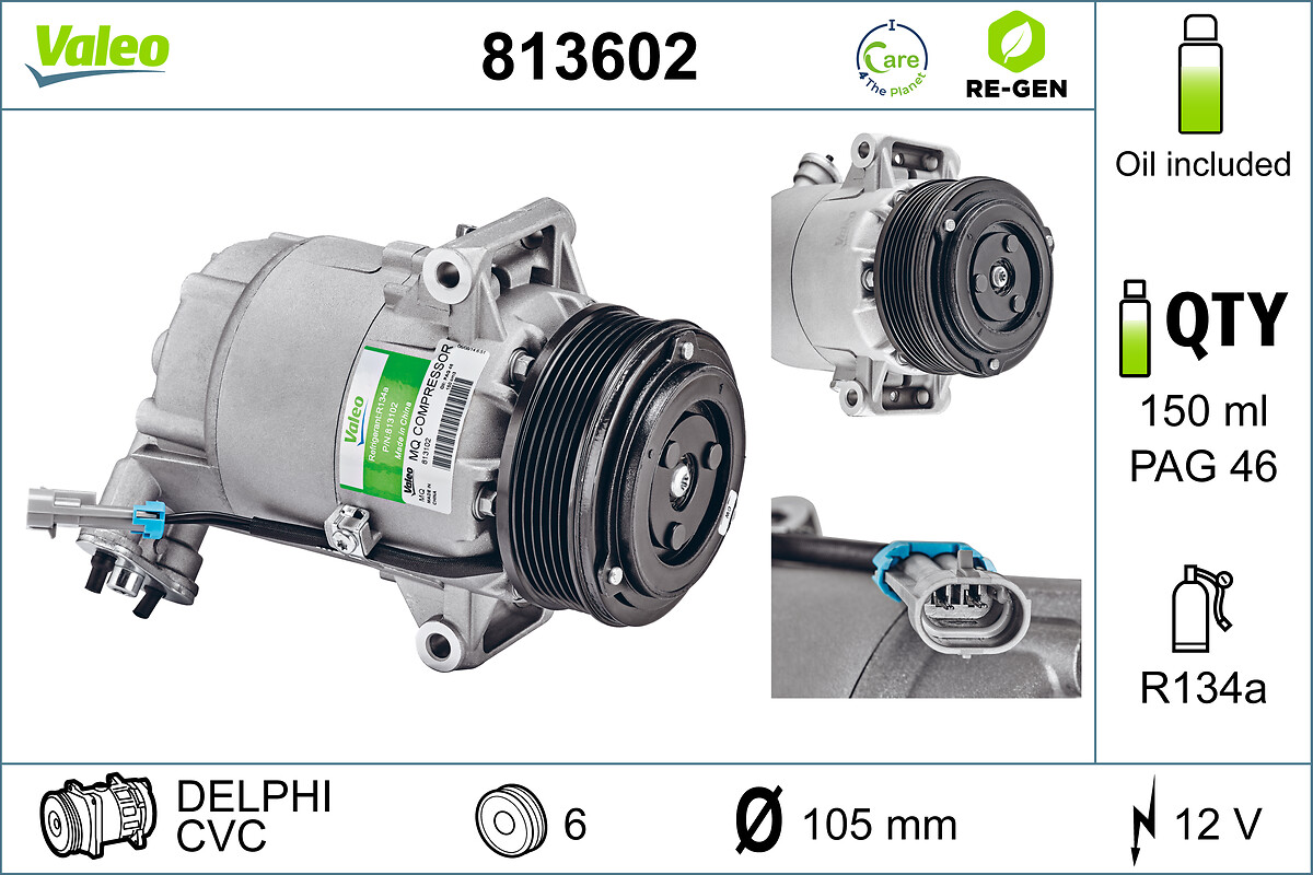 Valeo Airco compressor 813602