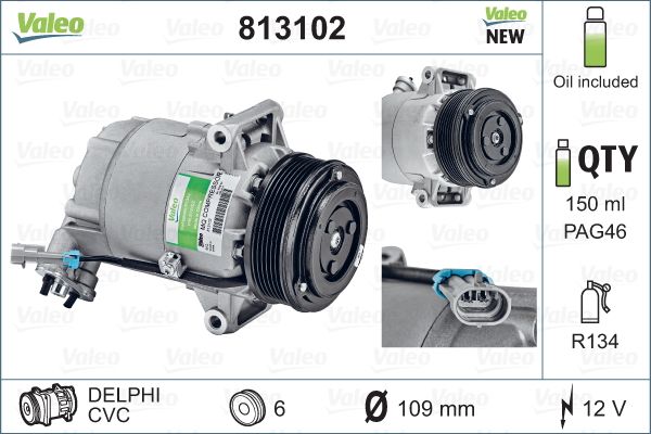 Valeo Airco compressor 813102