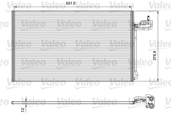 Valeo Airco condensor 814322