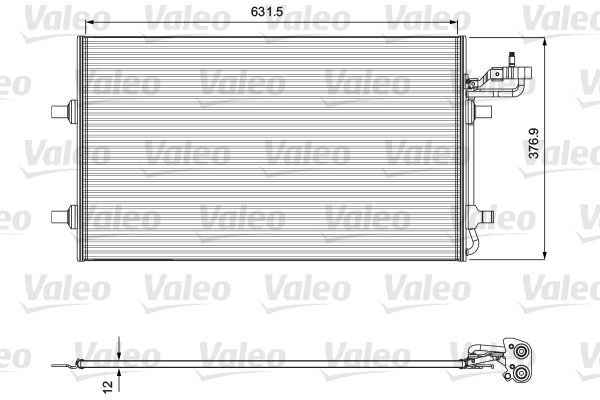 Valeo Airco condensor 814323