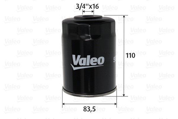 Valeo Brandstoffilter 587754