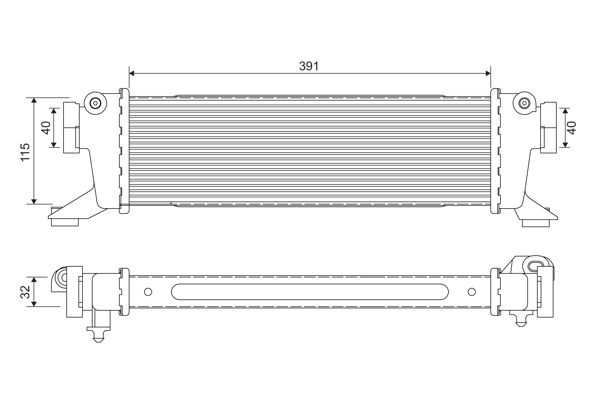 Valeo Interkoeler 817759