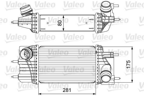 Valeo Interkoeler 818666