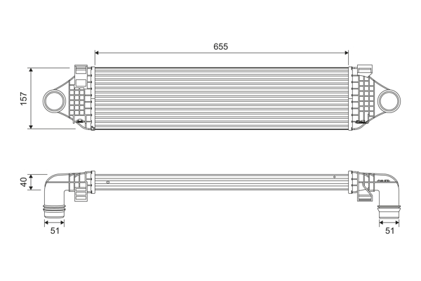 Valeo Interkoeler 818689