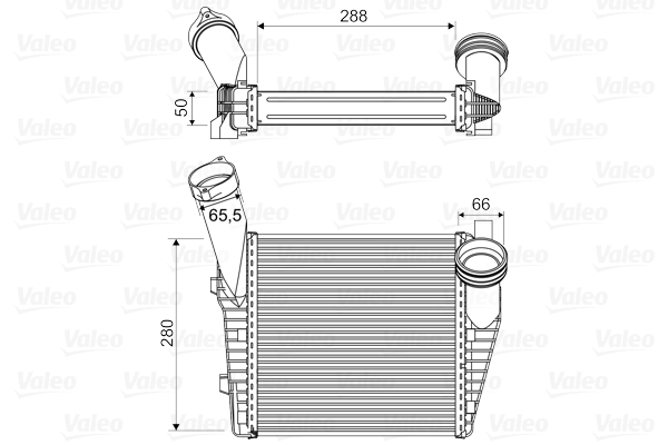 Valeo Interkoeler 818814