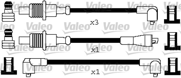 Valeo Bougiekabelset 346650