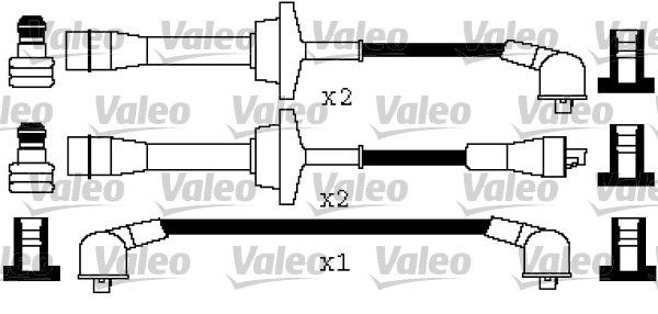 Valeo Bougiekabelset 346439