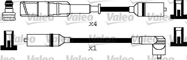 Valeo Bougiekabelset 346372