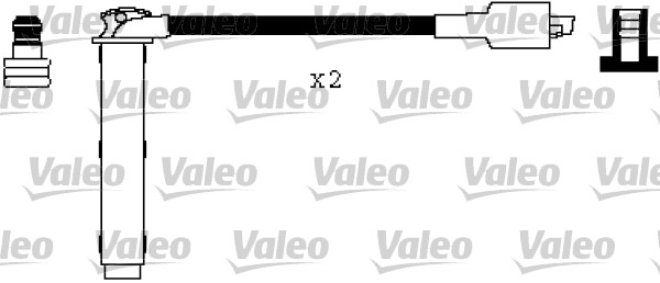 Valeo Bougiekabelset 346337