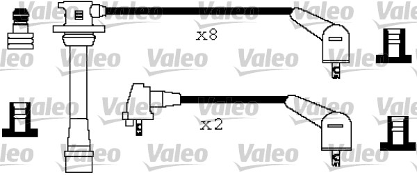 Valeo Bougiekabelset 346199