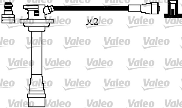 Valeo Bougiekabelset 346187