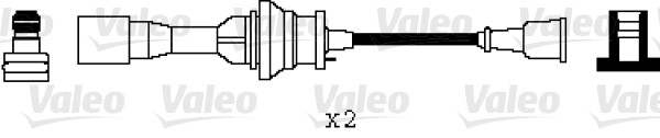 Valeo Bougiekabelset 346085