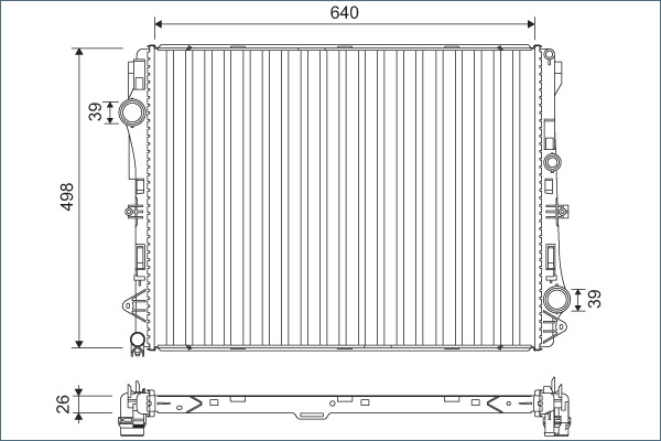 Valeo Radiateur 701141