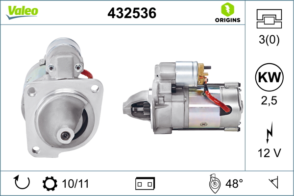 Valeo Starter 432536