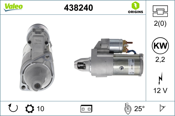 Valeo Starter 438240