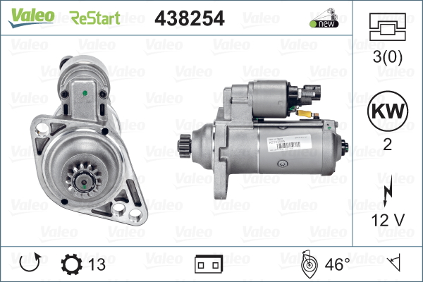 Valeo Starter 438254