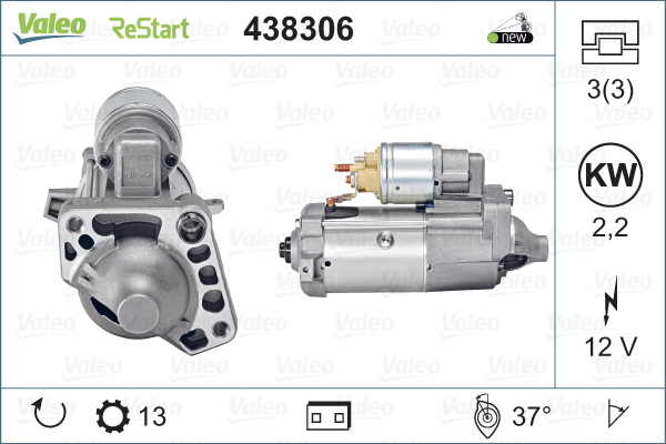 Valeo Starter 438306