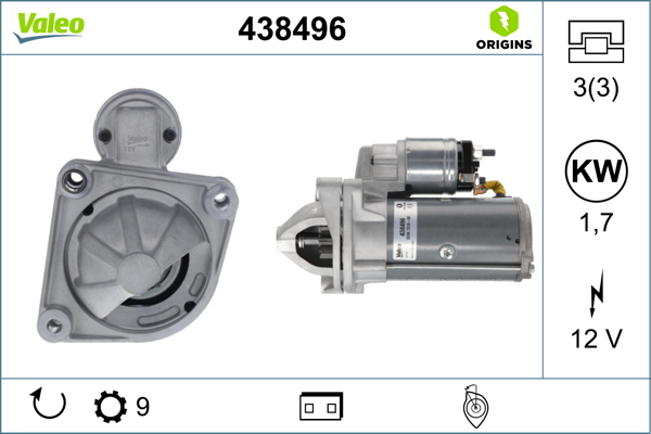 Valeo Starter 438496