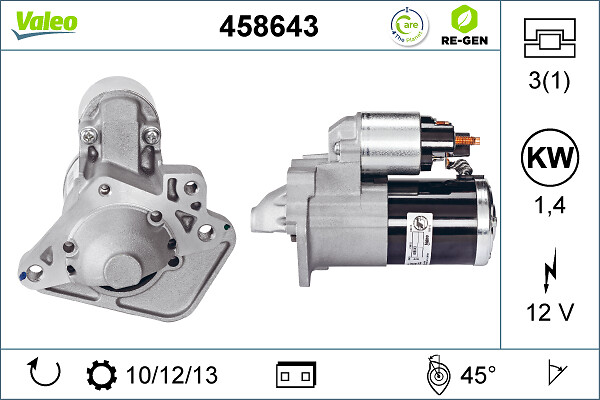 Valeo Starter 458643