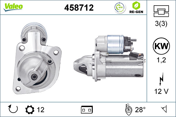 Valeo Starter 458712