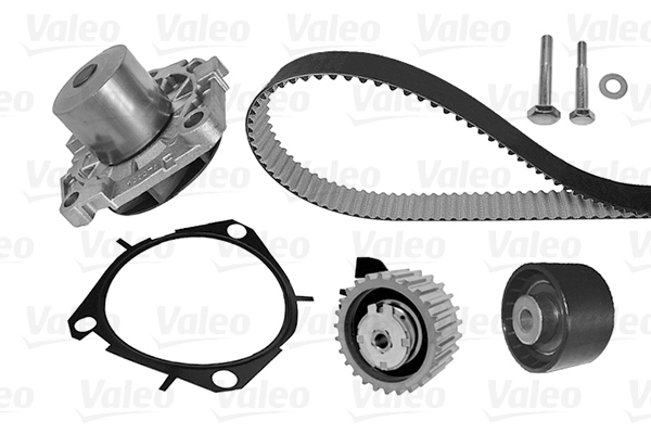 Valeo Distributieriem kit inclusief waterpomp 614589