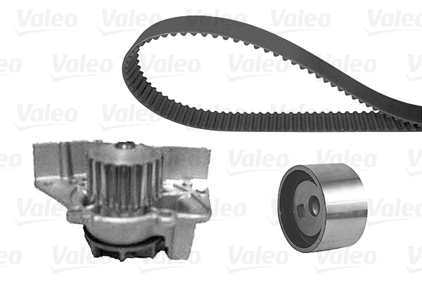 Valeo Distributieriem kit inclusief waterpomp 614681