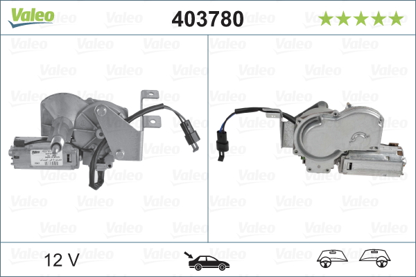 Valeo Ruitenwissermotor 403780