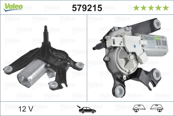 Valeo Ruitenwissermotor 579215