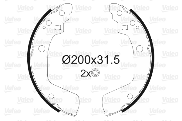 Valeo Remschoen set 564160