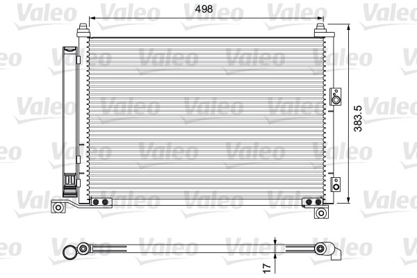 Valeo Airco condensor 814403