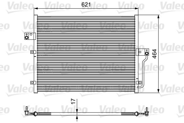 Valeo Airco condensor 814441